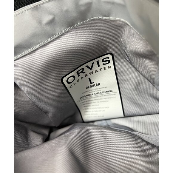 Women's Orvis Clearwater Waders Adult Large Stone New - Picture 5 of 7